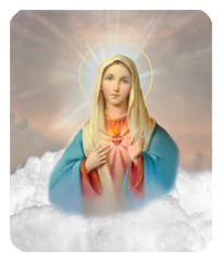 Immaculate Heart Bronze Clouds